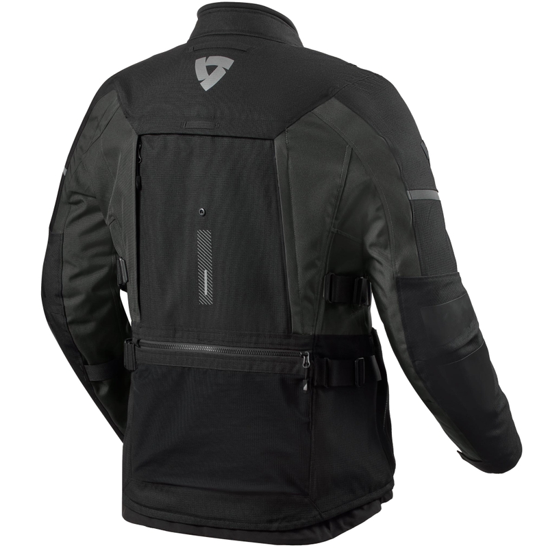 Chaqueta de moto Revit Sand 5 H2O negra-antracita