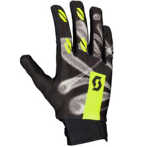 Guantes de motocross SCOTT EVO DIRT negro-amarillo fluo