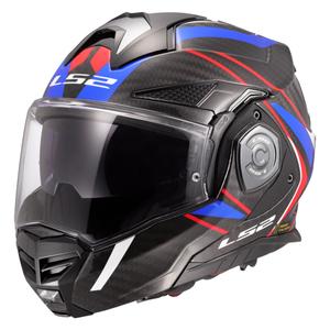 Casco de moto LS2 FF901 Advant XC Future II blanco-azul