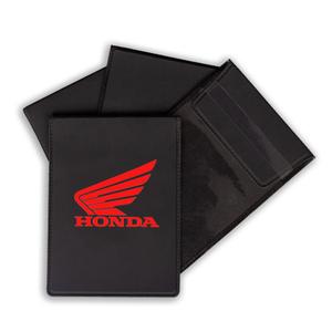 Cubierta de matrícula técnica Honda roja