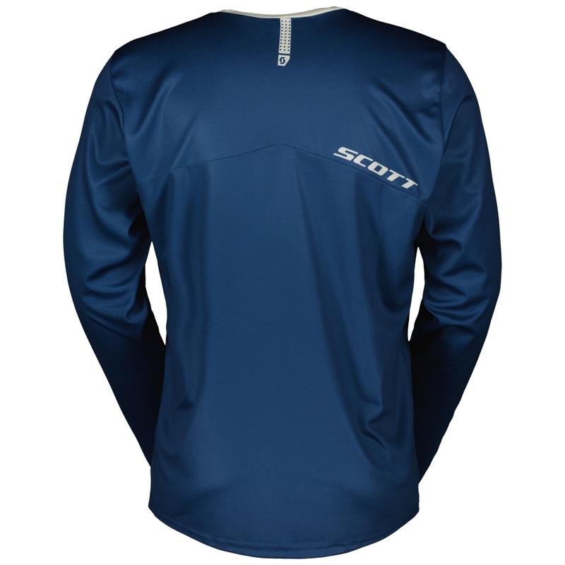 Camiseta de motocross SCOTT Compete azul-gris liquidación