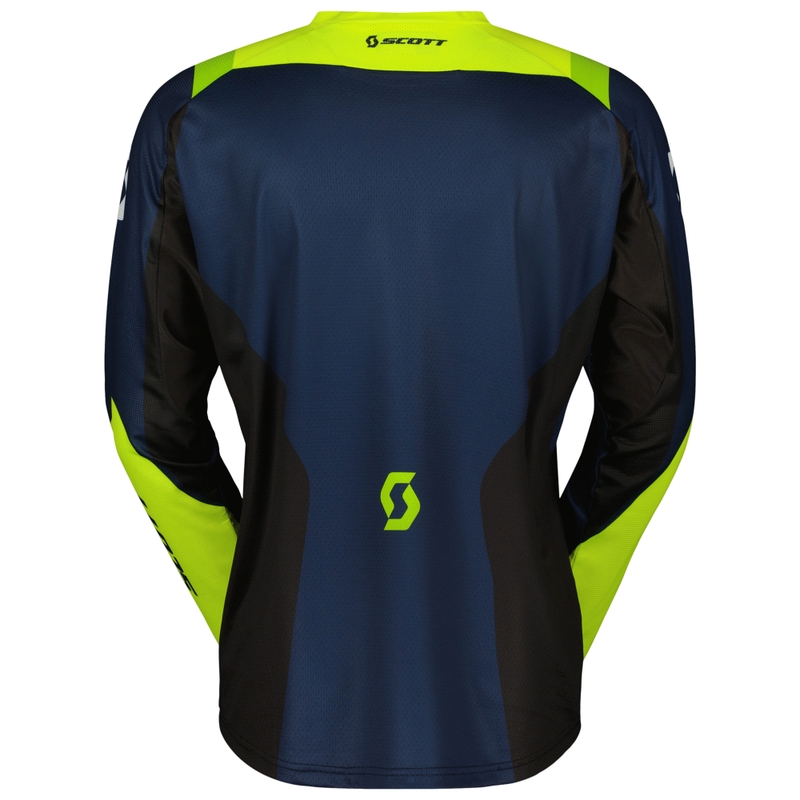 Camiseta de motocross SCOTT EVO Race violeta-amarillo fluo liquidación
