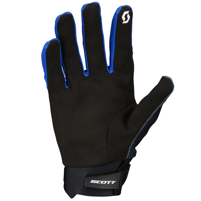 Guantes de motocross SCOTT Evo Swap negro-azul