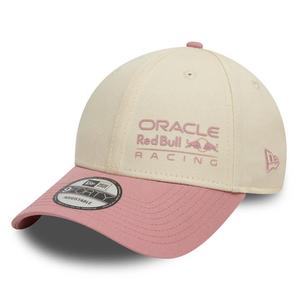 Gorra Red Bull Racing color crema-rosa