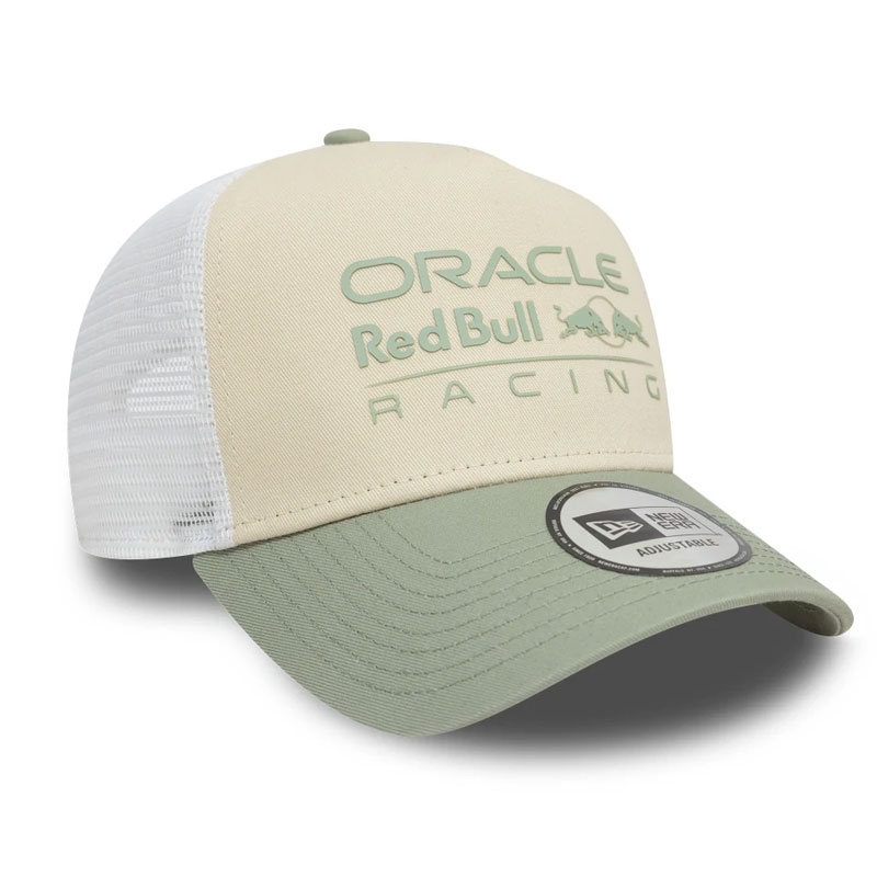 Gorra Red Bull Racing color crema-gris-verde