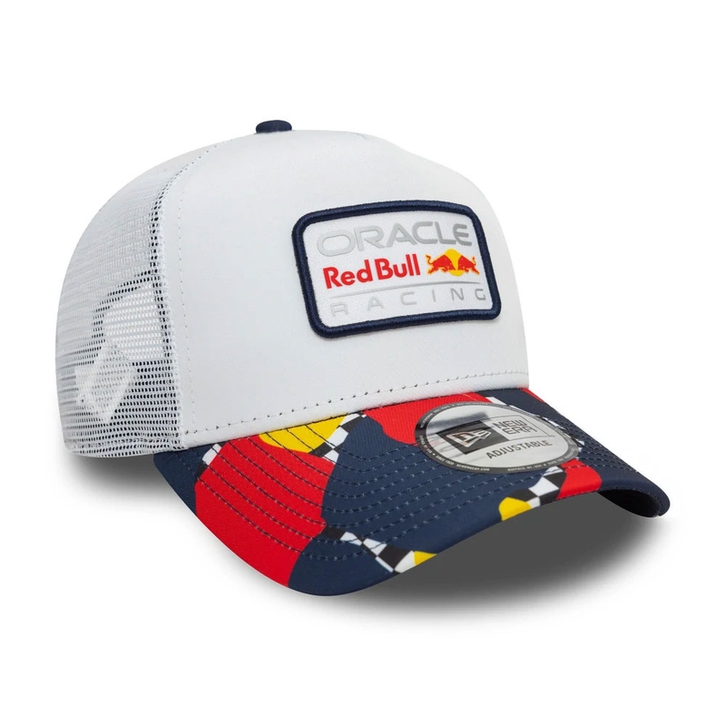Gorra retro Oracle Red Bull Racing blanca