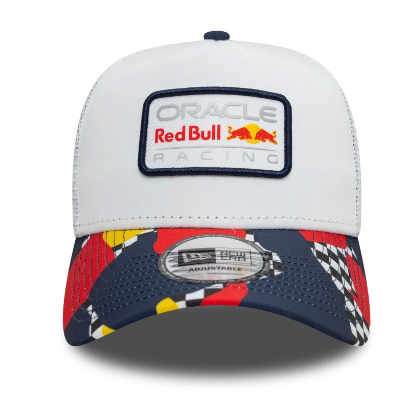 Gorra retro Oracle Red Bull Racing blanca