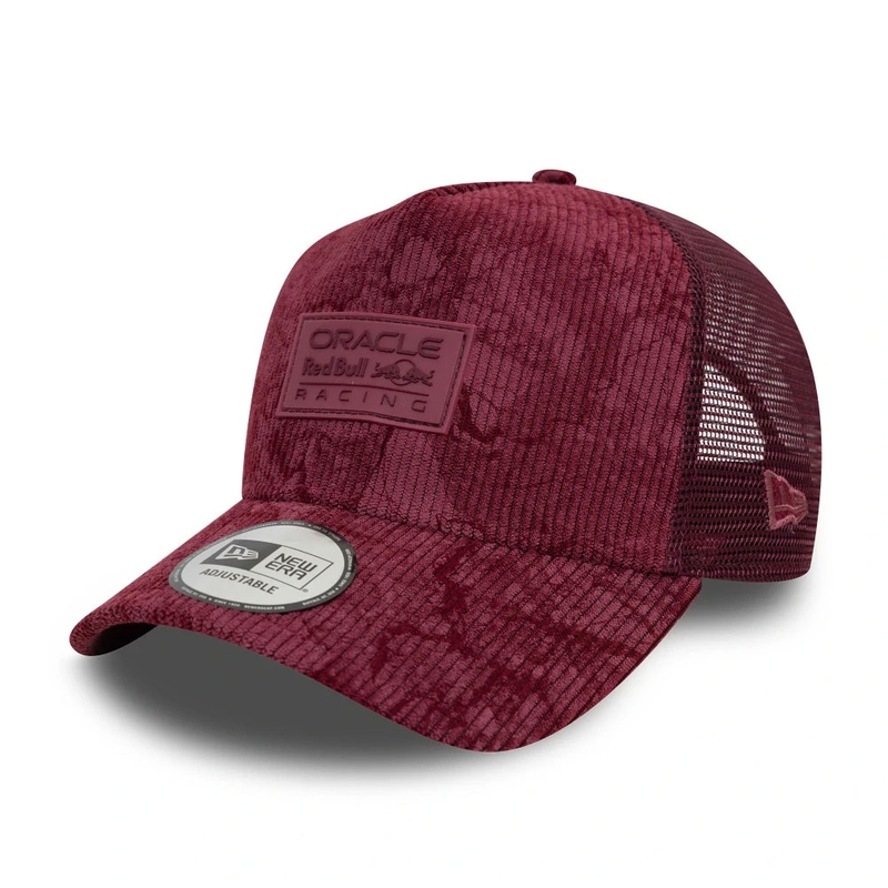 Gorra Red Bull Racing EF con logotipo ORBR en color rojo