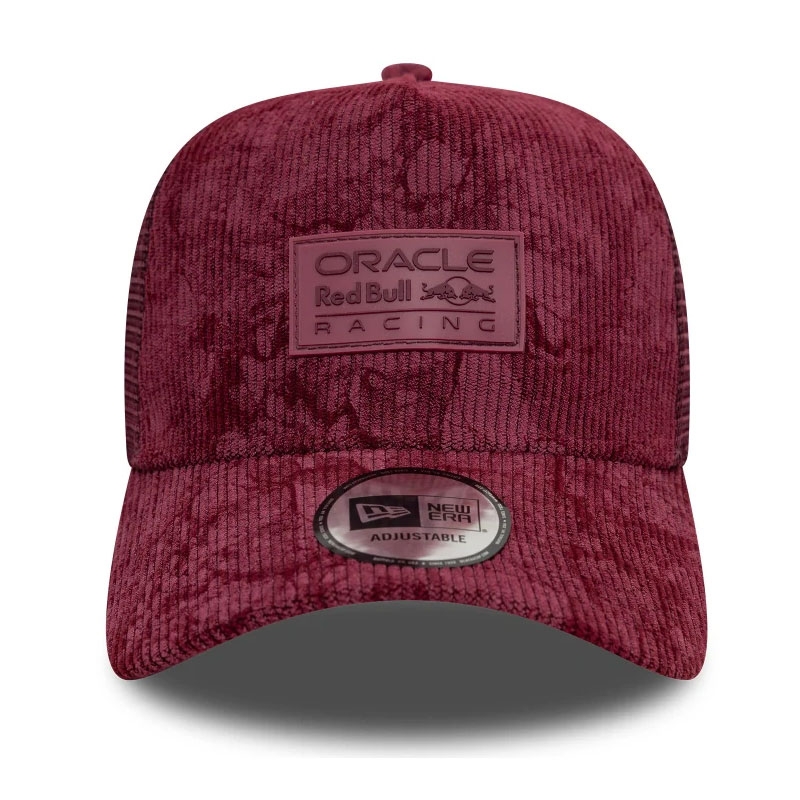 Gorra Red Bull Racing EF con logotipo ORBR en color rojo