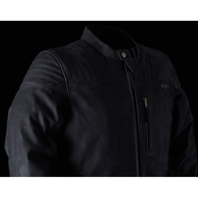 Chaqueta de cuero Furygan Clint Evo azul
