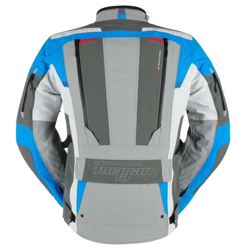 Chaqueta de moto Furygan Voyager azul-gris-antracita liquidación