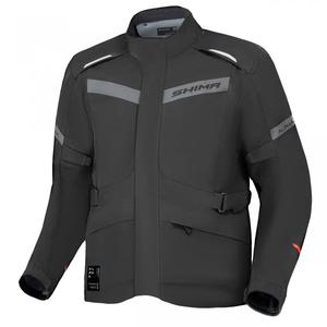 Chaqueta de moto Shima Alpha negra