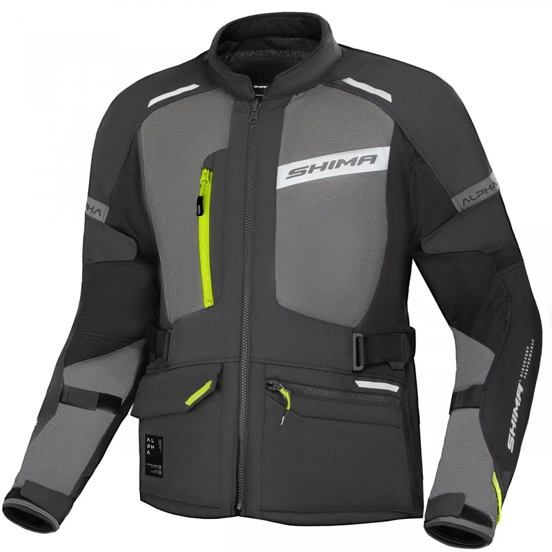 Chaqueta de moto Shima Alpha Fluo