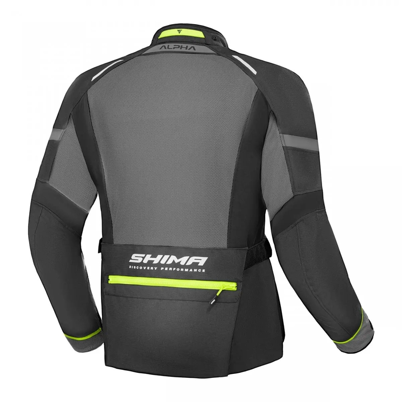 Chaqueta de moto Shima Alpha Fluo