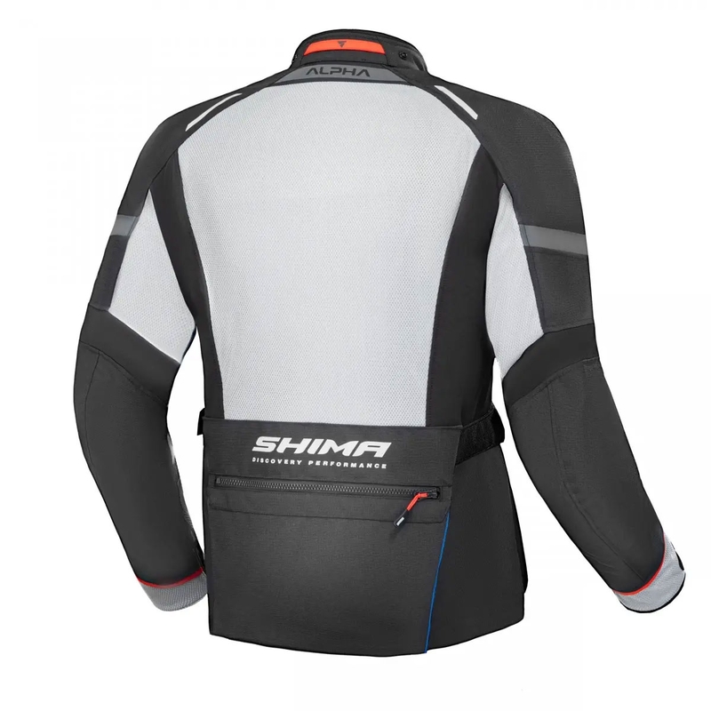 Chaqueta de moto Shima Alpha azul