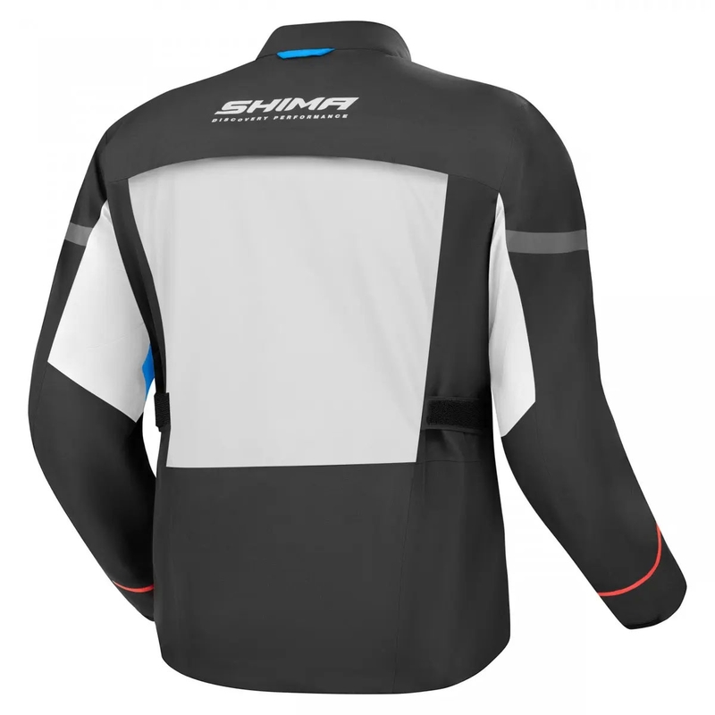 Chaqueta de moto Shima Alpha azul