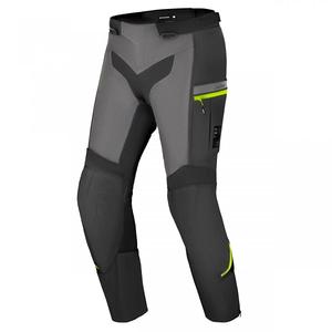 Pantalones de moto Shima Alpha negro-gris-amarillo fluo