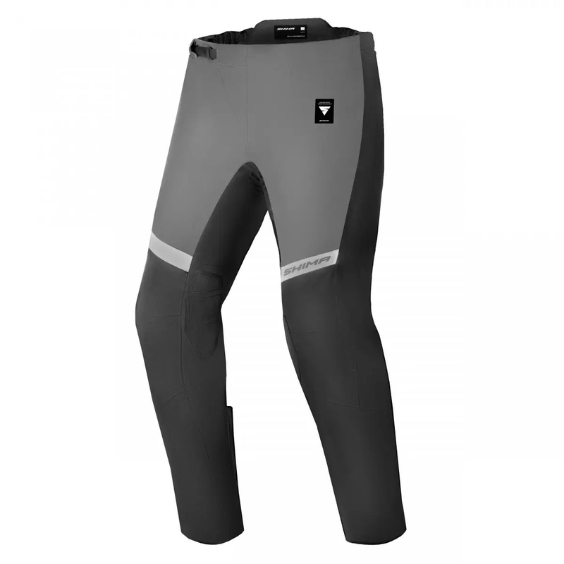 Pantalones de moto Shima Alpha negro-gris-amarillo fluo