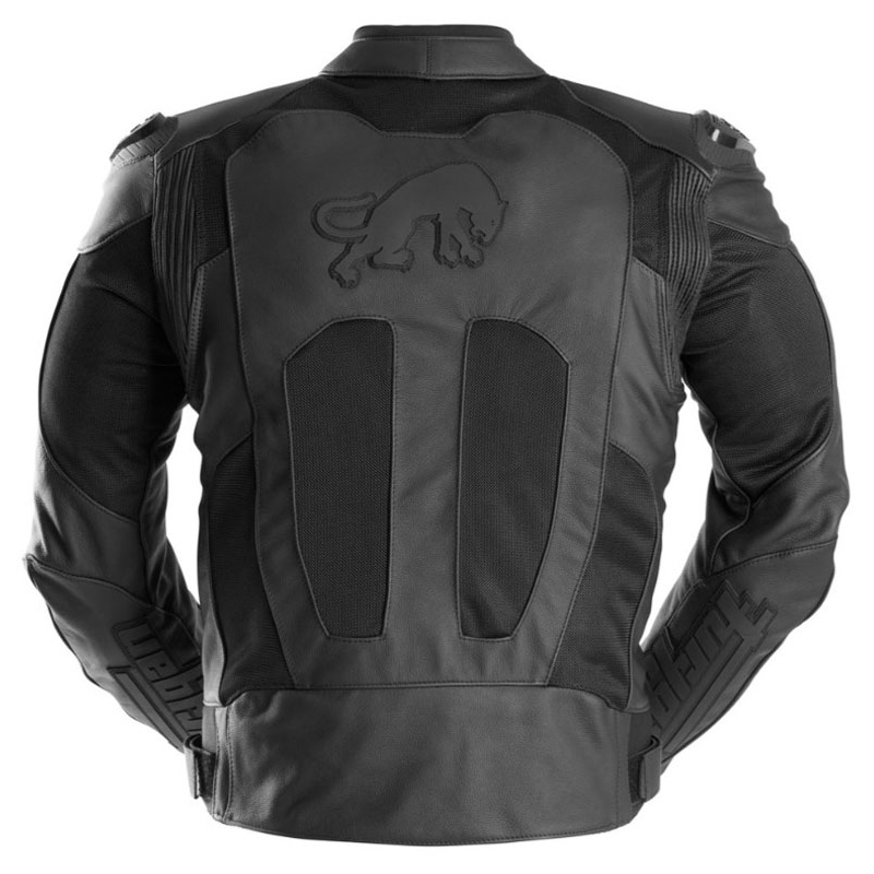 Chaqueta de moto de cuero Furygan Speed Mesh 3 negra