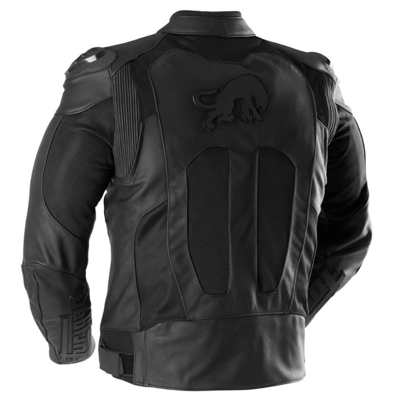 Chaqueta de moto de cuero Furygan Speed Mesh 3 negra