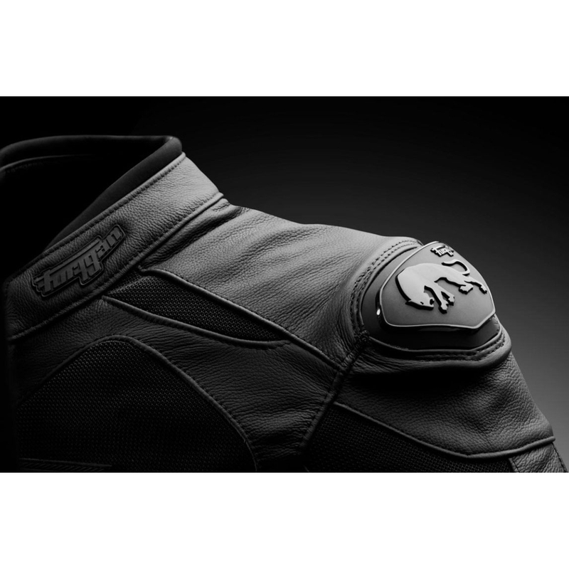 Chaqueta de moto de cuero Furygan Speed Mesh 3 negra