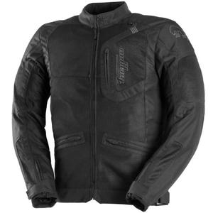 Chaqueta de moto Furygan Aquilon negra y gris