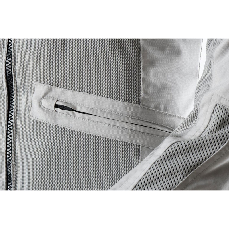Chaqueta de moto Furygan Aquilon beige-gris