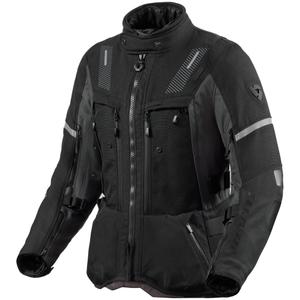 Chaqueta de moto para mujer Revit Sand 5 H2O negra-antracita