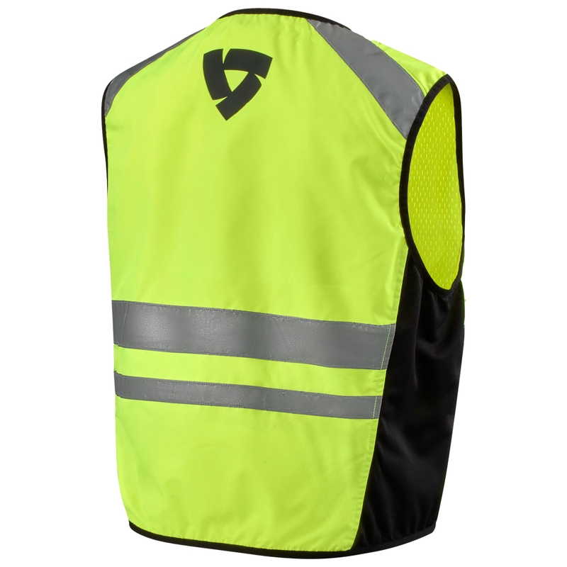 Chaleco reflectante para moto Revit Athos 3 amarillo fluorescente