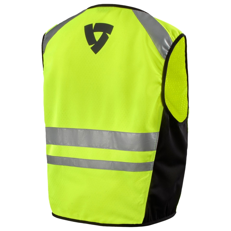 Chaleco reflectante para moto Revit Athos 3 Air amarillo fluorescente