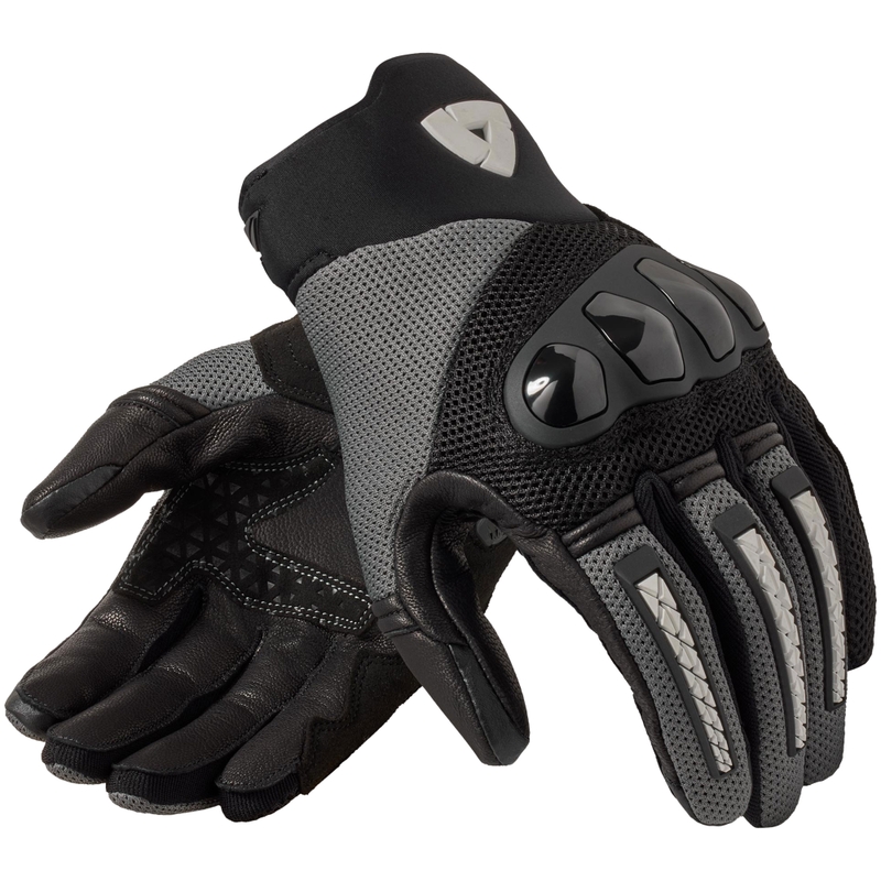 Guantes de moto Revit Speedart Air negro-gris