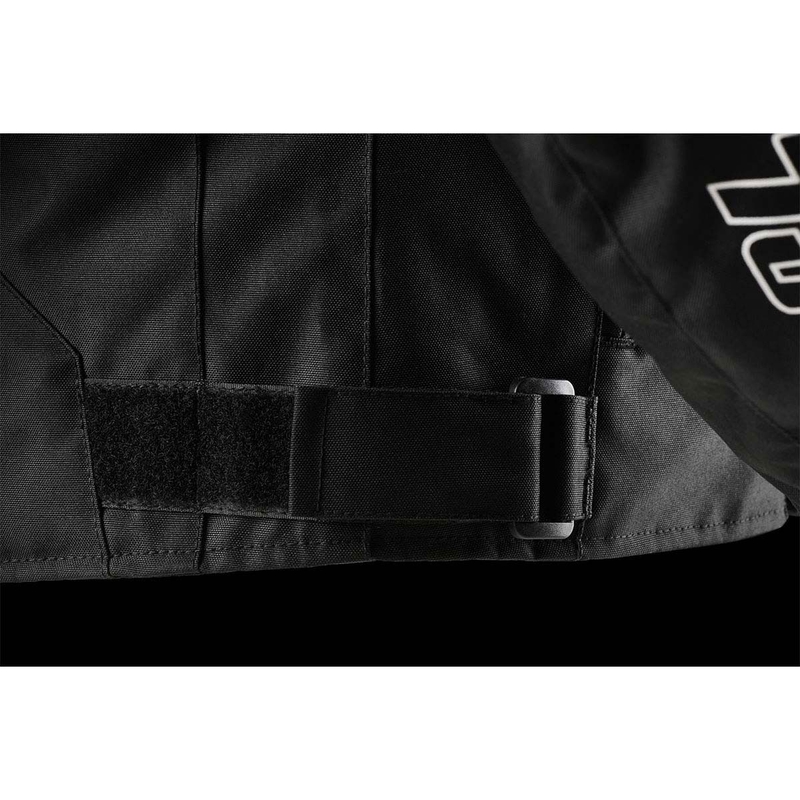 Chaqueta de moto Furygan Yori negra y blanca