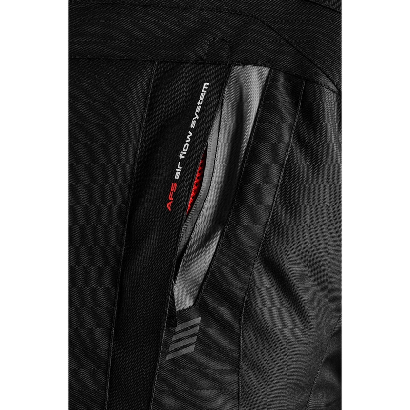 Chaqueta de moto Furygan Apalaches Evo negra y gris