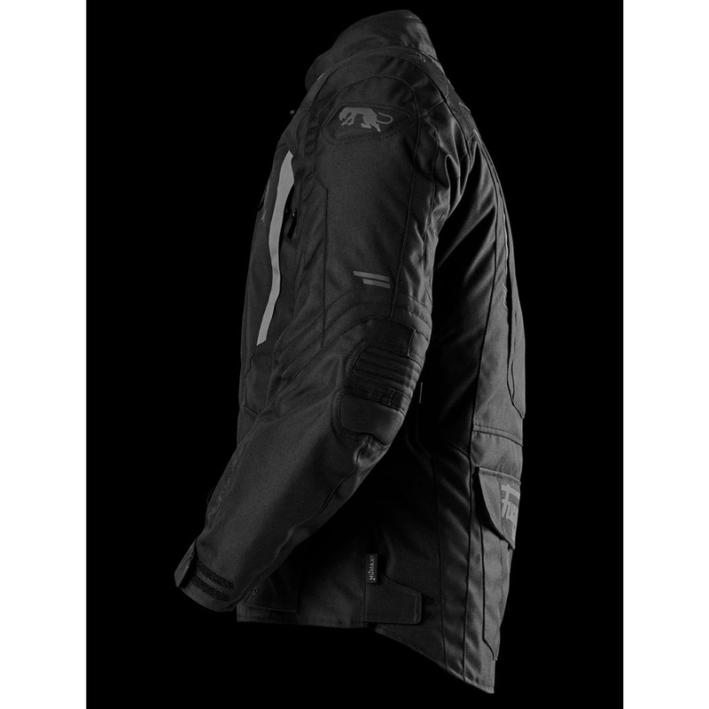 Chaqueta de moto Furygan Apalaches Evo negra y gris