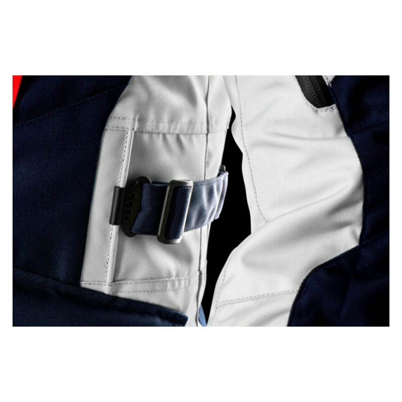 Chaqueta de moto Furygan Apalaches Evo azul-beige-roja