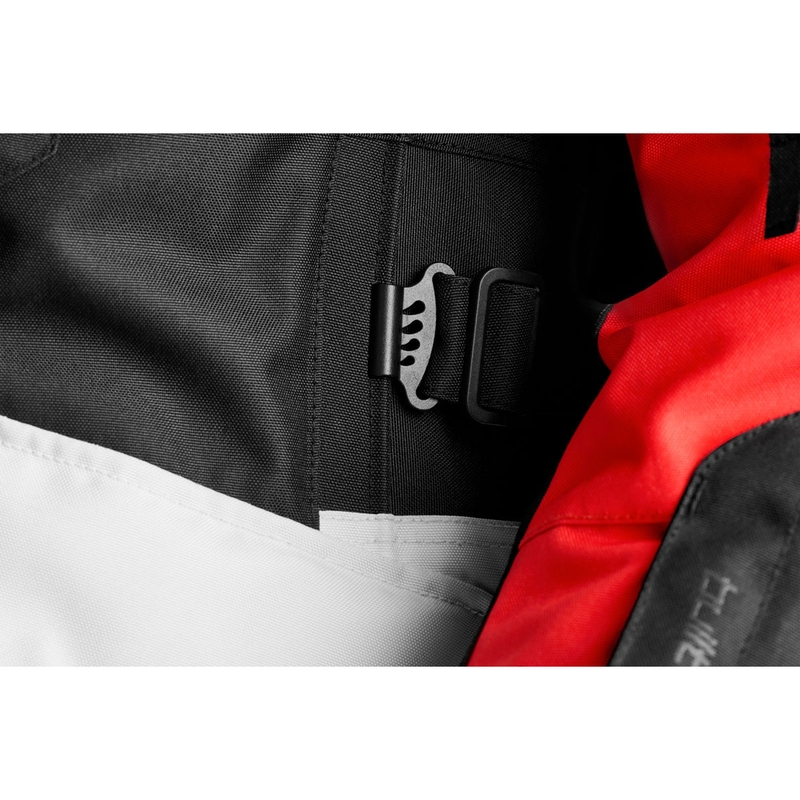 Chaqueta de moto Furygan Apalaches Evo negra-beige-roja