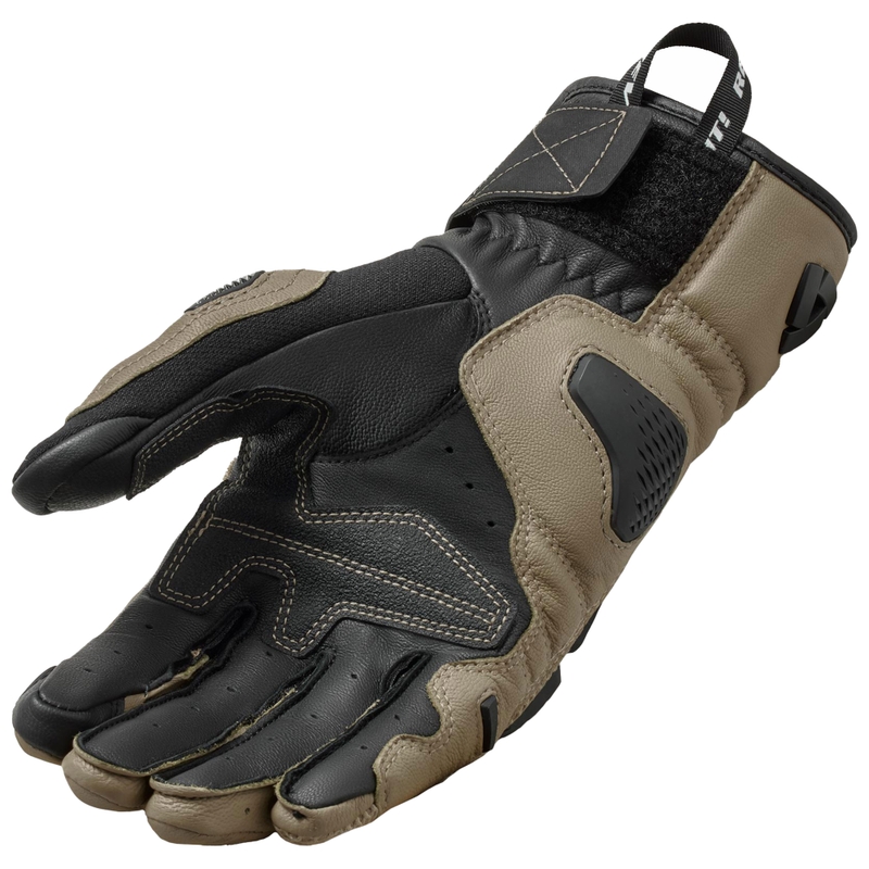 Guantes de moto Revit Sand 5 color negro arena
