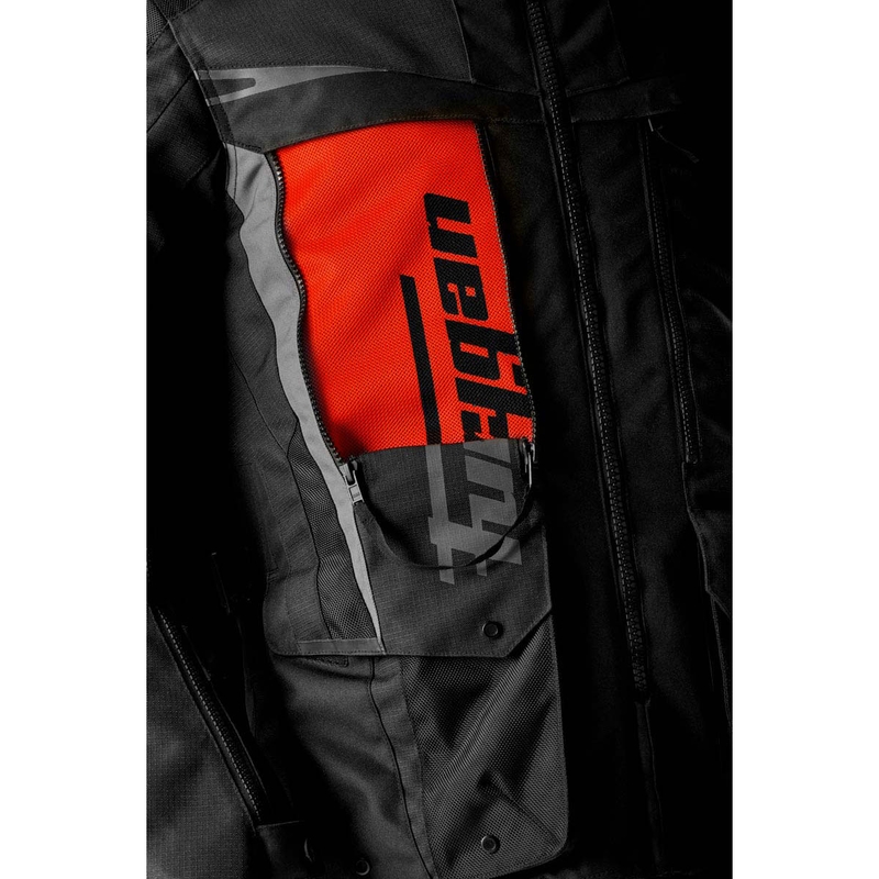 Chaqueta de moto Furygan Montroc Kevlar® Primaloft® 3IN1+ negra