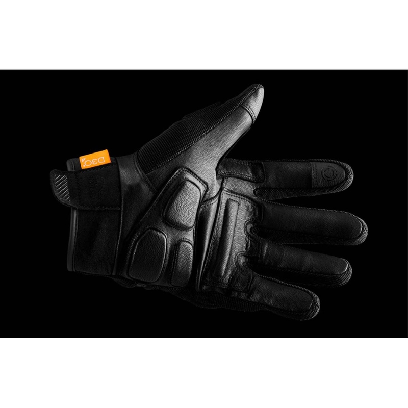 Guantes de moto Furygan Jet D3O Evo negros