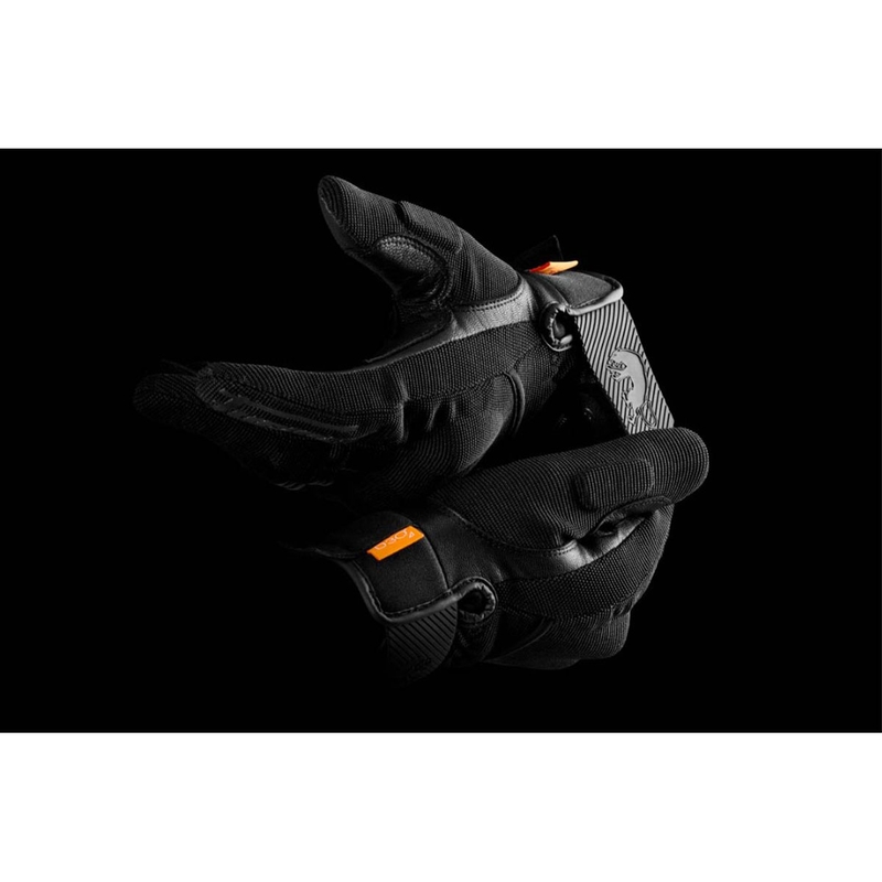 Guantes de moto Furygan Jet D3O Evo negros