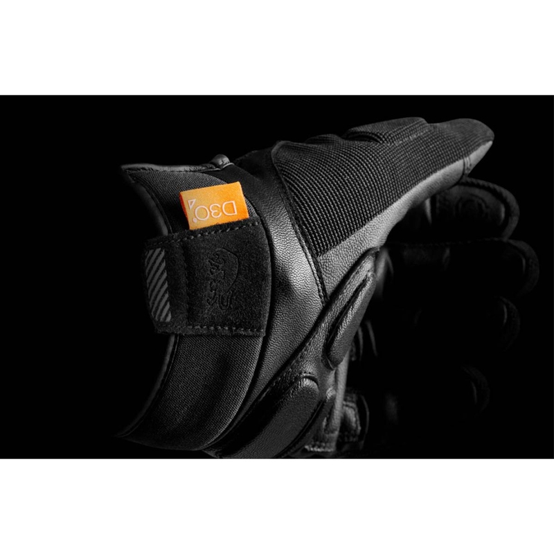 Guantes de moto Furygan Jet D3O Evo negros