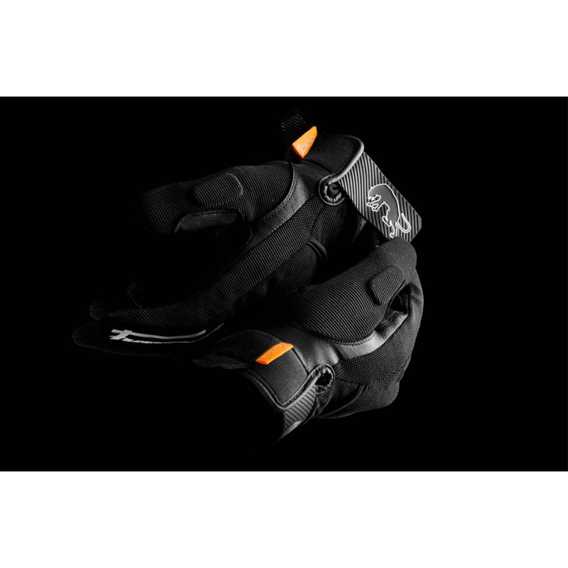 Guantes de moto Furygan Jet D3O Evo negro-blanco