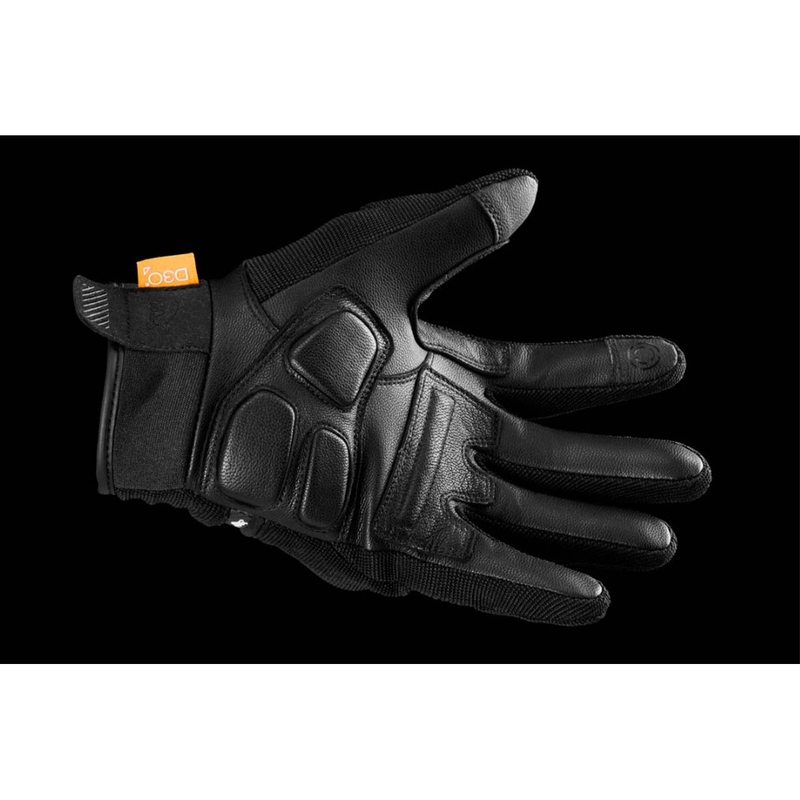 Guantes de moto Furygan Jet D3O Evo negro-blanco