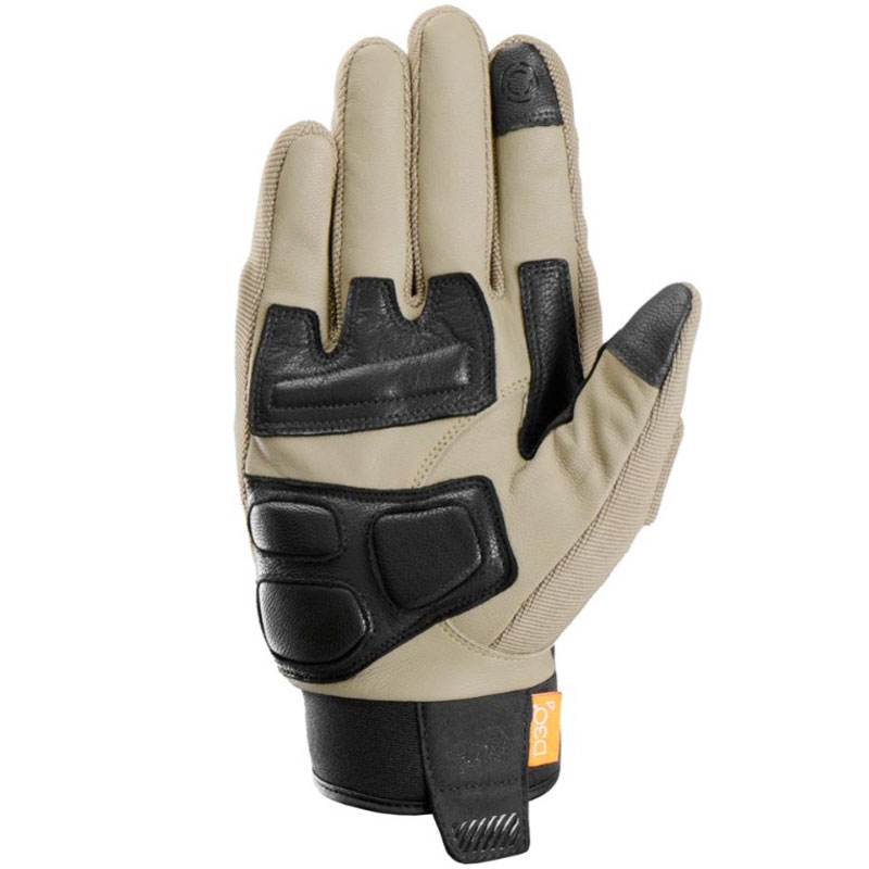 Guantes de moto Furygan Jet D3O Evo color arena-negro