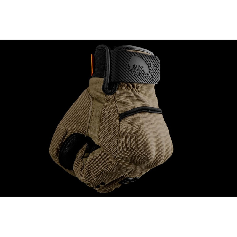 Guantes de moto Furygan Jet D3O Evo color arena-negro