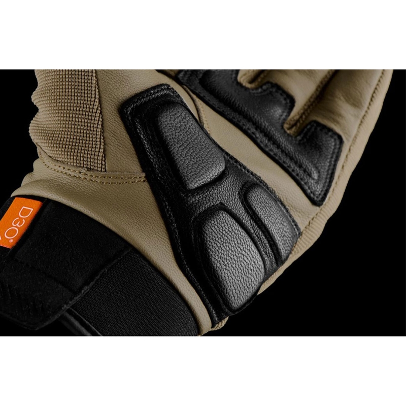 Guantes de moto Furygan Jet D3O Evo color arena-negro