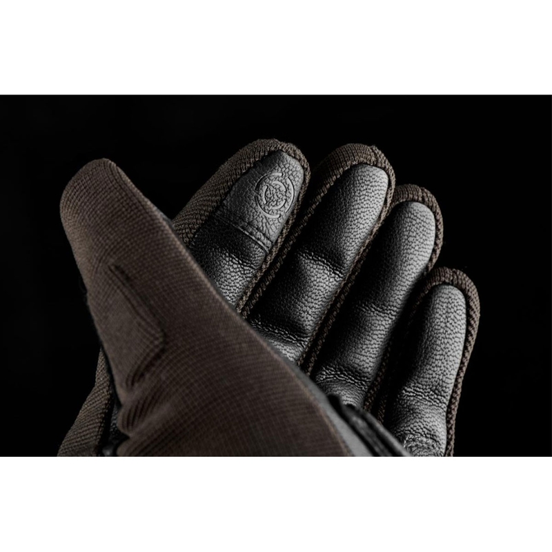 Guantes de moto Furygan Jet D3O Evo marrón