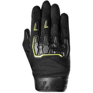 Guantes de moto Furygan Shade negro-amarillo fluo