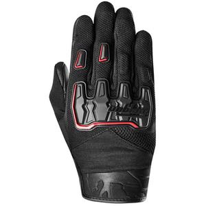 Guantes de moto Furygan Shade negro-rojo