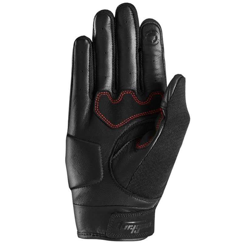Guantes de moto Furygan Shade negro-rojo